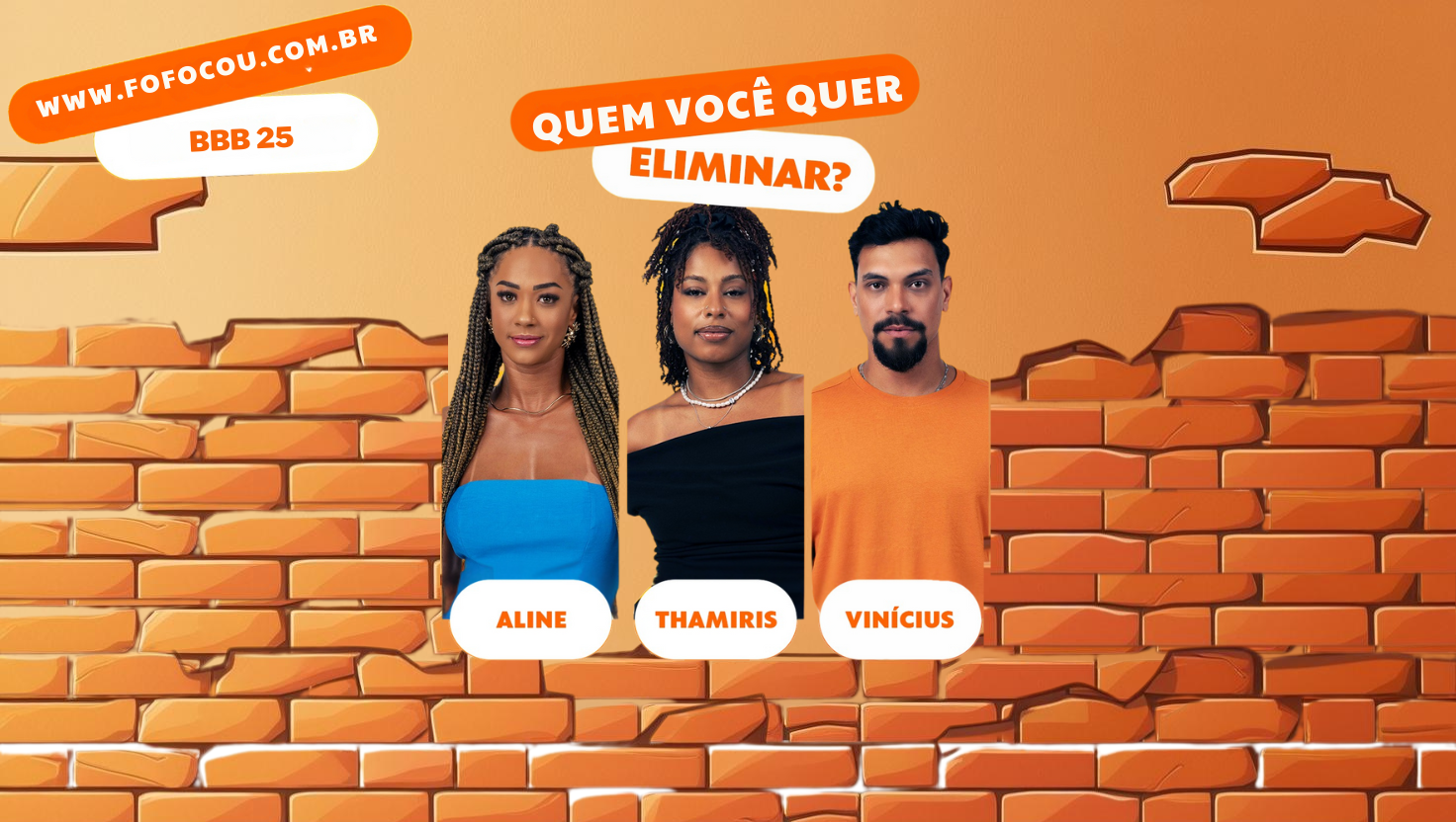 BBB 25: Thamiris é a participante eliminada da noite.